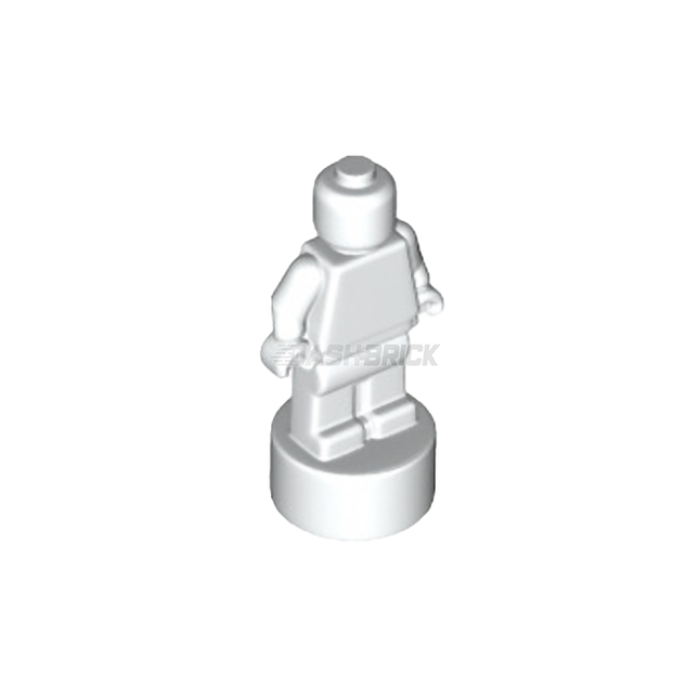 LEGO Minifigure Accessory - Trophy / Statuette, White [90398]