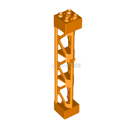 LEGO Pillar Support 2 x 2 x 10 Girder, Orange [95347] 6263446