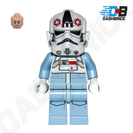 LEGO Minifigure - AT-AT Driver, Dark Red Imperial Logo, Grimacing [STAR WARS]