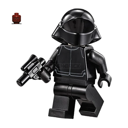 LEGO Minifigure - First Order Crew Member (Fleet Engineer/Gunner) Reddish Brown Head [STAR WARS]