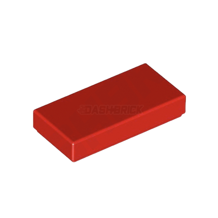 LEGO Tile 1 x 2, Red [3069b]