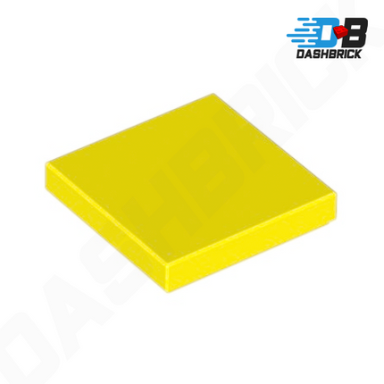 LEGO Tile 2 x 2, Yellow [3068b]