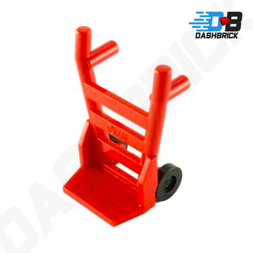 LEGO Minifigure Accessory - Hand Trolley / Truck, Red [2495]