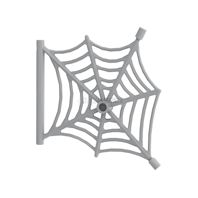 LEGO Minifigure Animal - Spider Web with Bar, Dark Grey [90981]