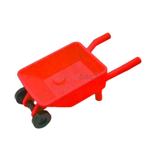LEGO Minifigure Accessory - Wheelbarrow, Red [98288c03]