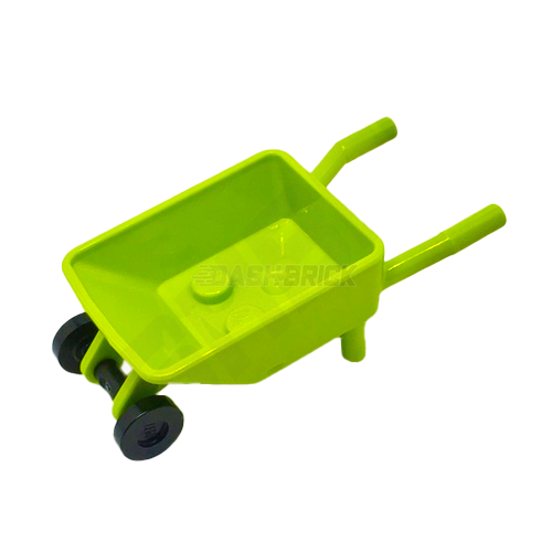 LEGO Minifigure Accessory - Wheelbarrow, Green [98288c03]