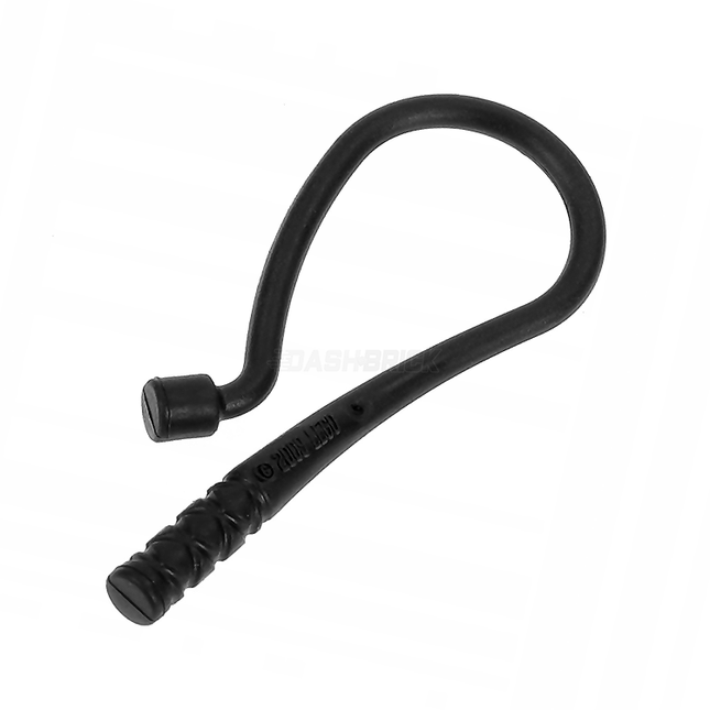 LEGO Minifigure Accessory - Weapon Whip Bent Flexible, Black [88704]